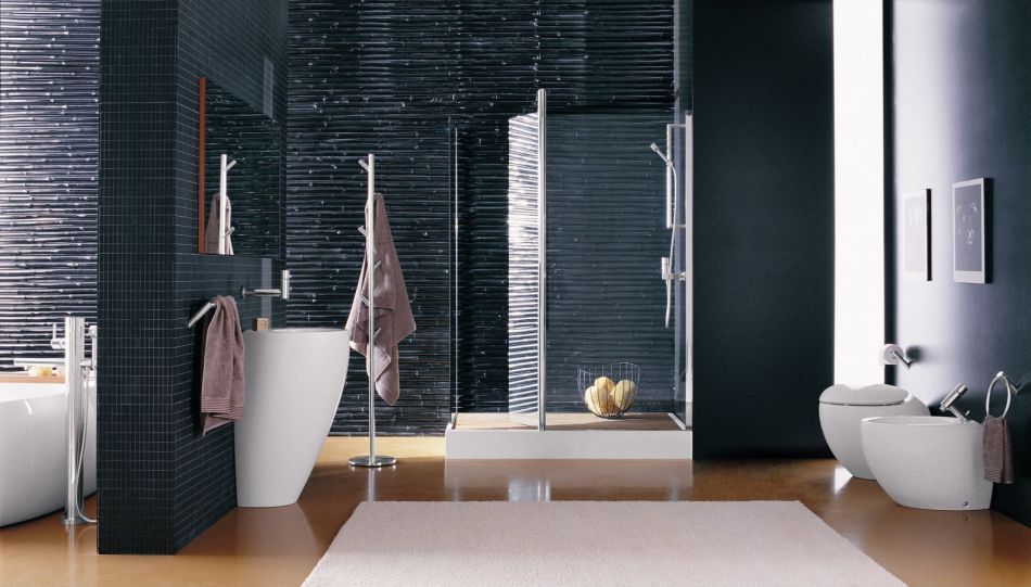 Aranżacja łazienku w salonie Bellamica projektu Laufen